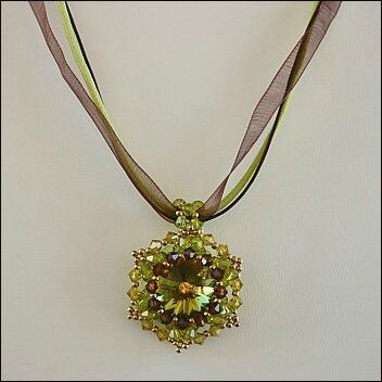 Pendentif en cristal, Pagode Sahara