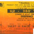 12 Juillet 2009: U2 au Stade de France