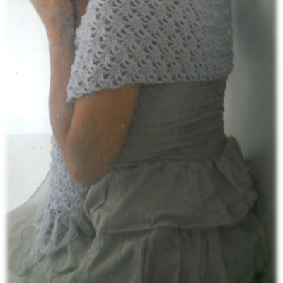 Étole/Écharpe au crochet... 