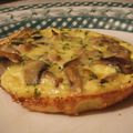 Clafoutis aux champignons