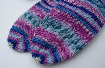 Chaussettes au tricot