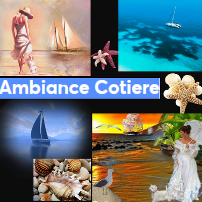 Une décoration différente avec un  air de vacances.....