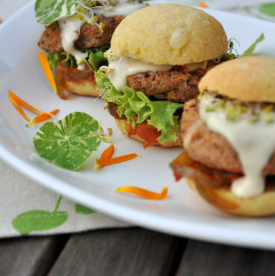 Défi "Markal Box - Destination Brésil !" : burgers végétariens à la brésilienne