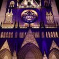 Fête des lumières à Lyon, cathédrale Saint Jean