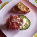 Avocat Jambon Macédoine