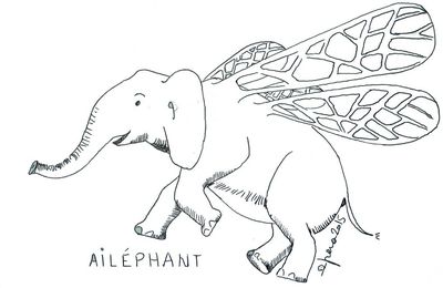 Bestiaire : Ailéphant