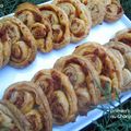 PETITS PALMIERS AU CHORIZO