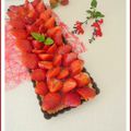 TARTE SABLEE AUX FRAISES