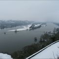 la Loire sous la neige