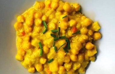 Curry de pois chiches (thermomix)