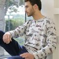 Pyjama homme pour les fans d'avions