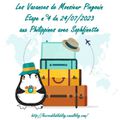 Les vacances de M. Pingouin avec le CREABLABLABLOG - Etapes 4 et 5