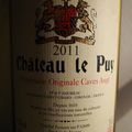 Château Le Puy - Expression Originale Caves Augé (Cuvée Emilien 2011) - Francs Côtes de Bordeaux