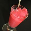 Crème glacée à la framboise 