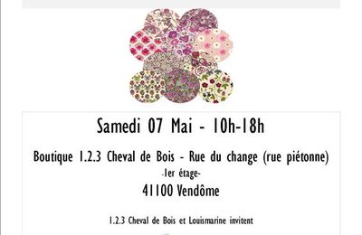 Vente Liberty, laine,patrons SAMEDI 07 MAI - Vendôme