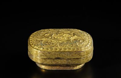 Tang dynasty's Gilt-silver & Parcel-gilt silver at Sotheby's New York, 22 March 2023