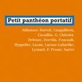 Petit panthéon portatif et videos, par Alain Badiou