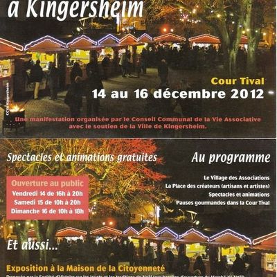 MARCHE DE NOEL !!!