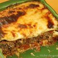 Lasagnes aux boulettes de boeuf