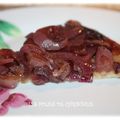 Tatin d'oignons rouges