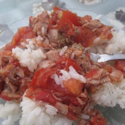 Riz tomate & thon
