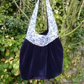 Sac Birdie Sling....raffinement du velours