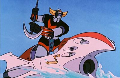 Goldorak et Aquarak, le sous-marin de poche