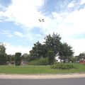 Rond-point à Feurs