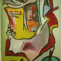 N°6  CONVALESCENCE 2001(50 x 106 Huile) 300 EUROS