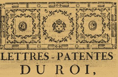 Le 14 mai 1790 à Mamers : enregistrement de lois.