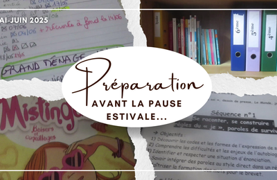 ☀️ Dans les starting blocks avant la pause estivale !