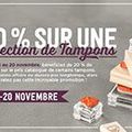 Promotion exceptionnelle de -20 % sur des tampons Stampin' Up !