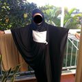 abaya drapée