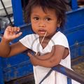 Un jour, une photo - Siem Reap, la fête des eaux 2008 - Joli coeur