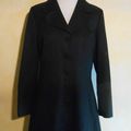 M126 : Manteau noir 60's T.36