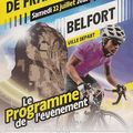 Tour de France 2023 à Belfort, communication XXL