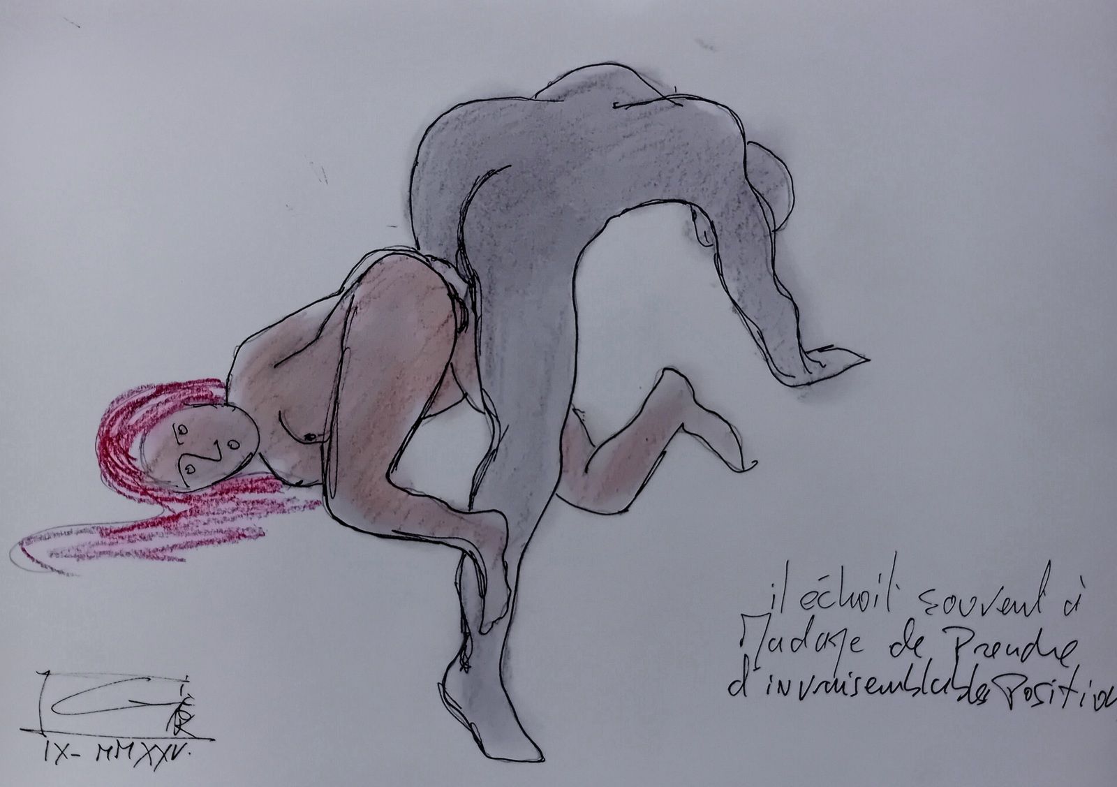Dessin Kamasutra 