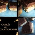 Carrés au chocolat et caramel