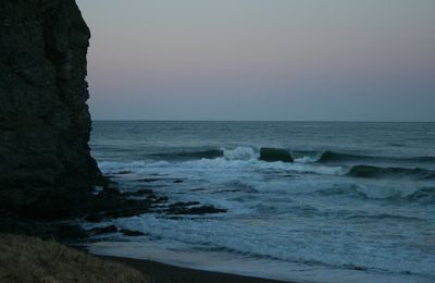 Percé#9 - Crépuscule sur la plage