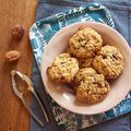 Cookies aux flocons d’avoine au noix et au chocolat