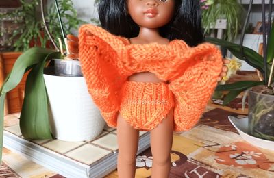 Nora , culotte orange ...