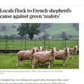 Le berger normand de Genêts reçoit le soutien du... Times contre les "Zélotes" verts!