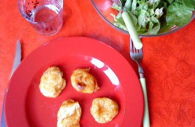 Les croquettes au camembert d'un dimanche pluvieux