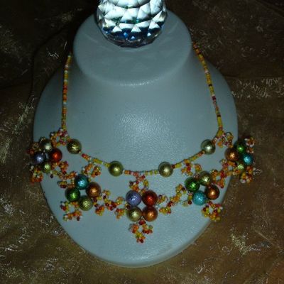 autre vue du collier printanier