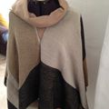 Poncho cape femme