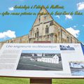 Archéologie à l’abbaye de Maillezais, une église romane poitevine en souvenirs de Saint-Remi de Reims.