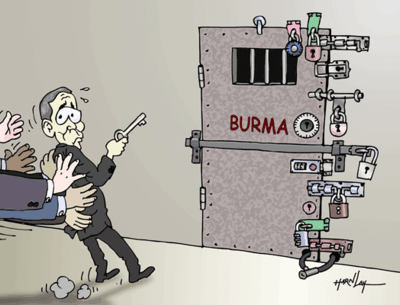 L'avancée de l'ONU, par Harn Lay