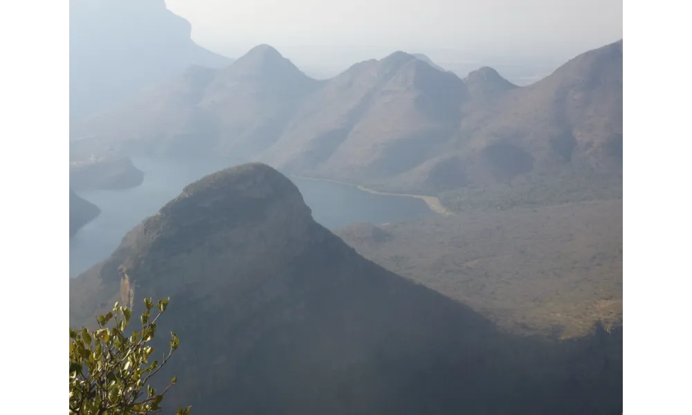 Vues panoramiques sur Blyde River Canyon