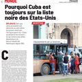CUBA TOUJOURS MENACÉ
