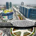 Rond-point à Shangaï (Chine)